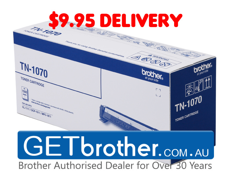 Brother TN-1070 TN-1070 Mono Laser Toner at The Good Guys