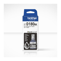 Brother BTD180BK Genuine Black Ink Bottle - Up to 7,500 Pages