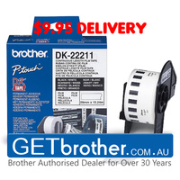 Brother DK-22211 White Roll Genuine - 29mm X 15.24m Film Roll (DK-22211)