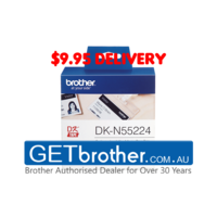 Brother DK-N55224 White Roll