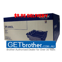 Brother DR-340CL Drum Unit Genuine - 25,000 pgs to suit Brother DCP-9055CDN, HL-4150CDN, HL-4570CDW, MFC-9460CDN, MFC-9970CDW (DR-340CL)