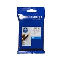 Brother LC-3317C Cyan Ink Cart Genuine - 550 pages (LC-3317C)