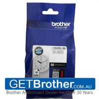 Brother LC-3329XLBK Black Ink Cartridge Genuine - Up to 3,000 Pages (LC-3329XLBK)