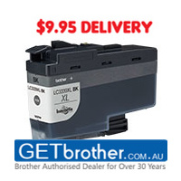 Brother LC-3339XLBK Black Ink Cartridge Genuine - 6,000 pages (LC-3339XLBK)
