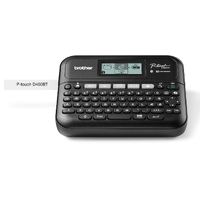 Brother PT-D460BT P-touch Bluetooth Desktop Label Maker with 6 x TZe-231 Label Tapes