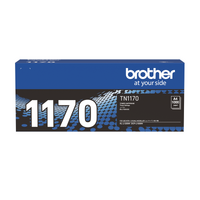 Brother TN-1170 Genuine Black Toner Cartridge - Up to 1,000 Pages