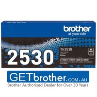 Brother TN-2530 Toner Cartridge Genuine - 1,200 Pages (TN-2530)