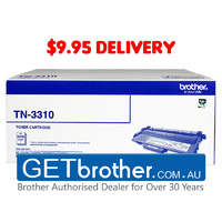 Brother TN-3310 Toner Cartridge Genuine - 3,000 pages (TN-3310)