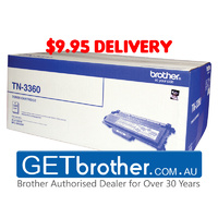 Brother TN-3360 Toner Cartridge Genuine - 12,000 pages (TN-3360)