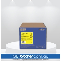 Brother TN-851XLY Yellow Toner Cartridge Genuine - 9,000 Pages (TN-851XLY)