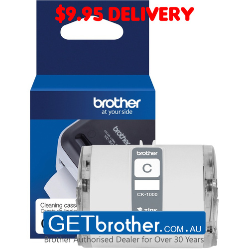 Brother CK-1000 Cleaning Cassette Tape - 50mm x 2m (CK-1000)