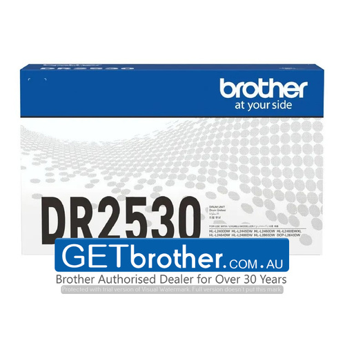 Brother DR-2530 Drum Unit Genuine - 15,000 Pages (DR-2530)