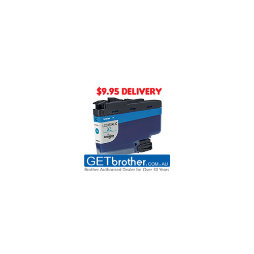 Brother LC-3339XLC Cyan Ink Cartridge Genuine - 5,000 pages (LC-3339XLC)