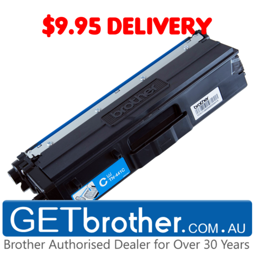 Brother TN-443C Cyan Toner Cartridge Genuine - 4,000 pages (TN-443C)